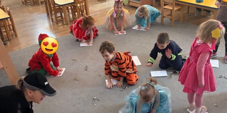 Powiększ grafikę: Bal karnawałowy w grupie Bajkoludków