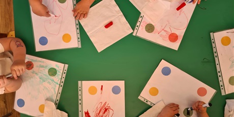 Powiększ grafikę: Dzień Kropki w grupie I