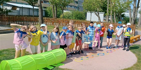 Powiększ grafikę: IX Integracyjna Spartakiada Przedszkolaka - zawody sportowe w ogrodzie przedszkolnym