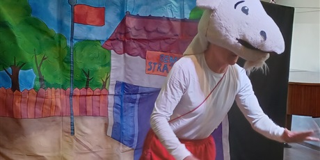 Powiększ grafikę: Na zdjęciu Koziołek Matołek