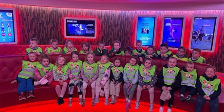 Powiększ grafikę: Przedszkolaki w Kinie Helios - grupa III