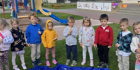 Zabawa integracyjna pod hasłem „Przedszkolaki w akcji - razem bawimy się najlepiej” 