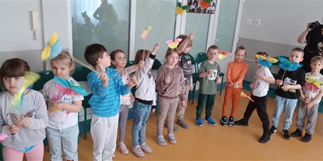 Powiększ grafikę: EKOLUDKI - Zabawa integracyjna „Wyprawa na łąkę” w Maciusiu