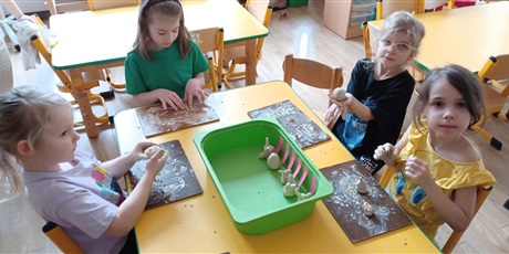 Zabawy z gliną - grupa IV