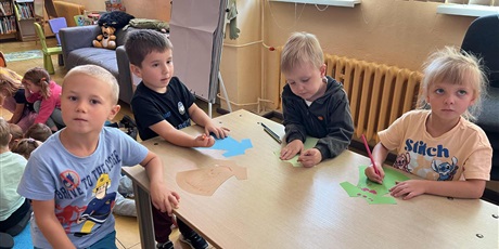 Powiększ grafikę: Zajęcia edukacyjne w bibliotece pt. „Dary jesieni”