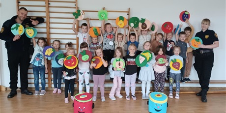 Zajęcia edukacyjne ze Strażą Miejską w grupie IV
