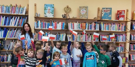 Powiększ grafikę: Zajęcia edukacyjne w WiMBP pt.  Święto Niepodległości